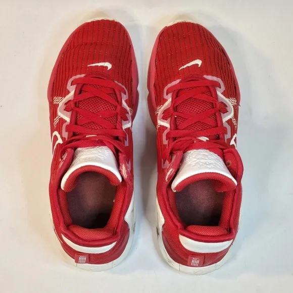 Nike Air LeBron Witness 6 TB University Red Sneakers Men's Size 9