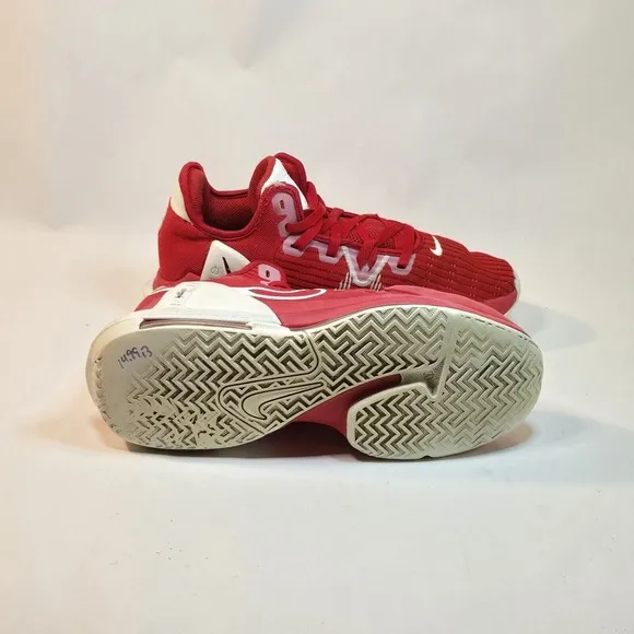 Nike Air LeBron Witness 6 TB University Red Sneakers Men's Size 9