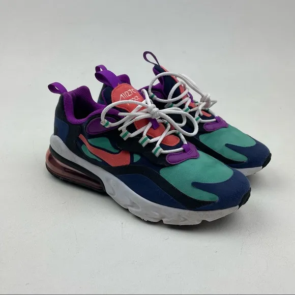 NIKE AIR MAX 270 REACT GS KID'S SHOES SIZE 4.5Y BQ0103 402