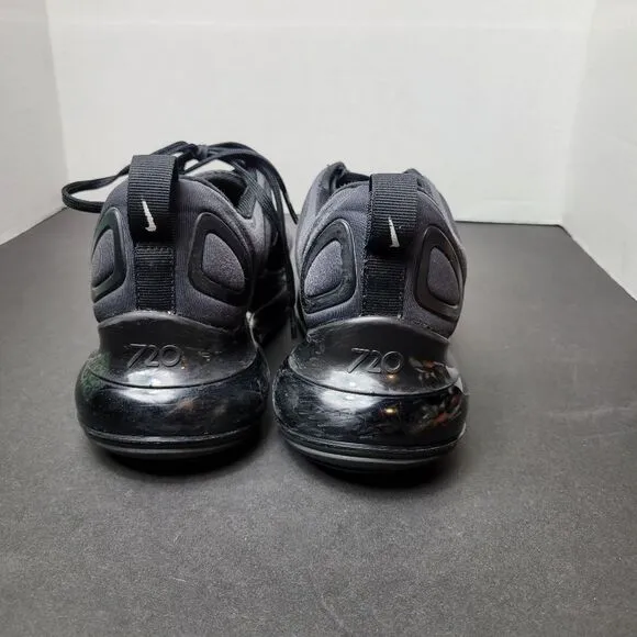 Nike Air Max 720 Black Mesh  AO2924-015 Women's Sneaker Shoes size 5