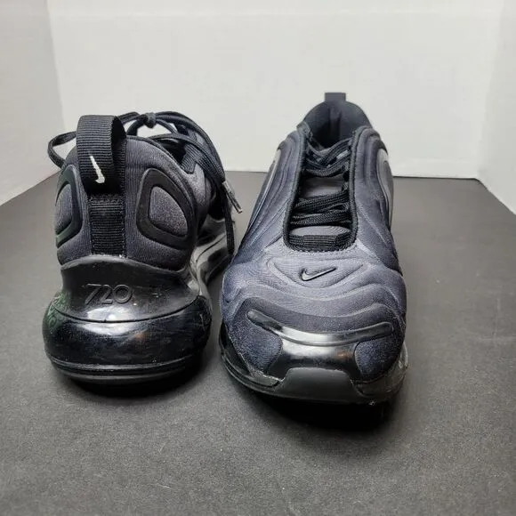 Nike Air Max 720 Black Mesh  AO2924-015 Women's Sneaker Shoes size 5