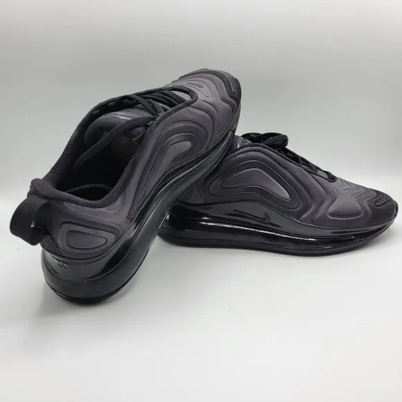 Nike Air Max 720 Womens Size 6.5 Shoes Sneakers AR9293-003 Black-Anthracite