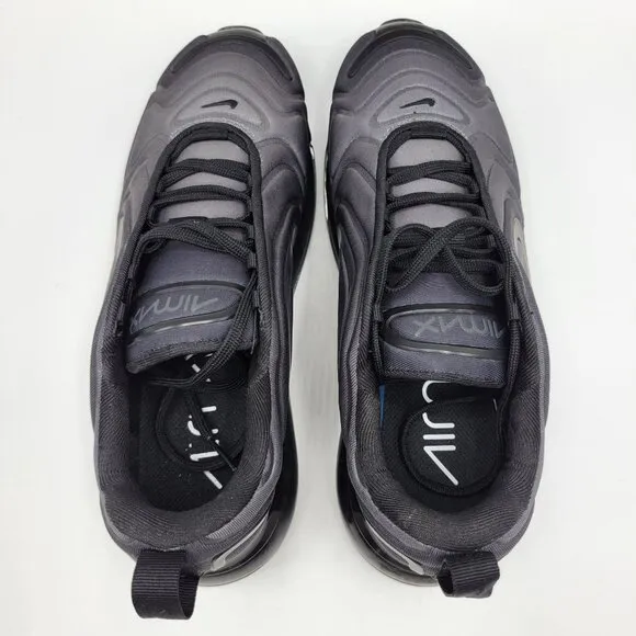 Nike Air Max 720 Womens Size 6.5 Shoes Sneakers AR9293-003 Black-Anthracite