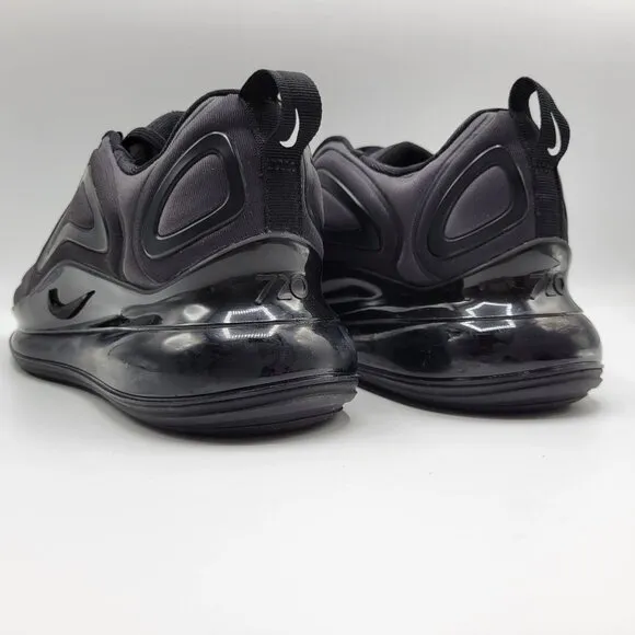 Nike Air Max 720 Womens Size 6.5 Shoes Sneakers AR9293-003 Black-Anthracite