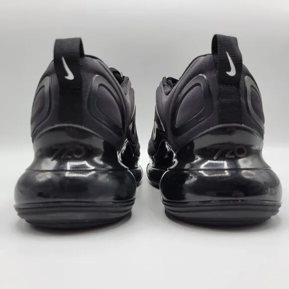 Nike Air Max 720 Womens Size 6.5 Shoes Sneakers AR9293-003 Black-Anthracite