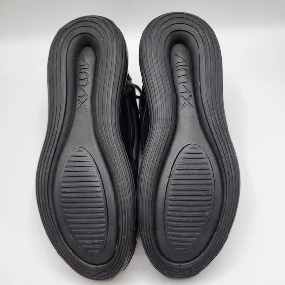 Nike Air Max 720 Womens Size 6.5 Shoes Sneakers AR9293-003 Black-Anthracite