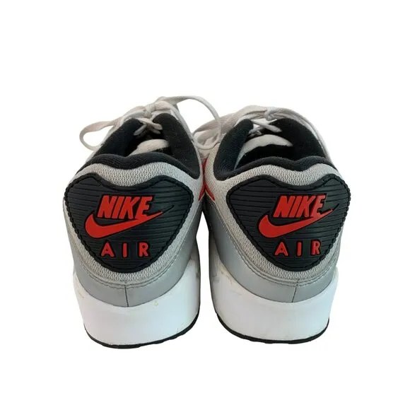 Nike Air Max 90 Silver Men's Size 11 Running Shoes DX4233 GUC Athletic 7447
