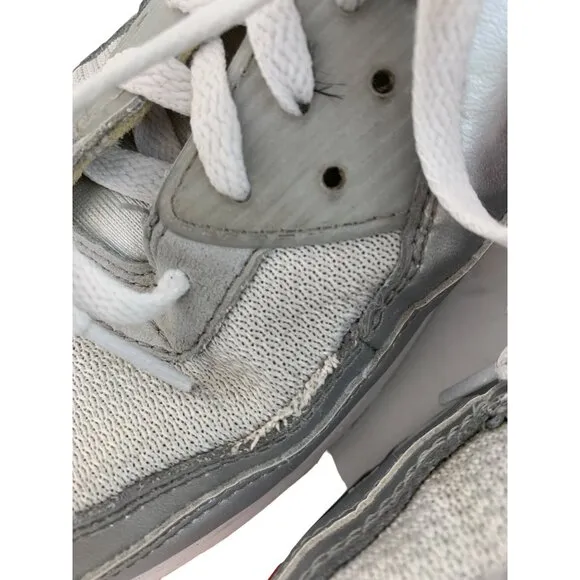 Nike Air Max 90 Silver Men's Size 11 Running Shoes DX4233 GUC Athletic 7447