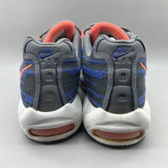 Nike Air Max 95 JCRD Sneakers Men Size 12 Blue Orange Running Comfort Low Shoes