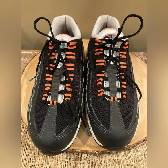 NIKE Air Max 95 Recraft(GS) Black Aquamarine CJ3906 008 - Sz-7Y