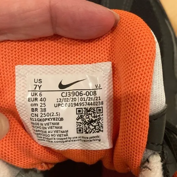 NIKE Air Max 95 Recraft(GS) Black Aquamarine CJ3906 008 - Sz-7Y