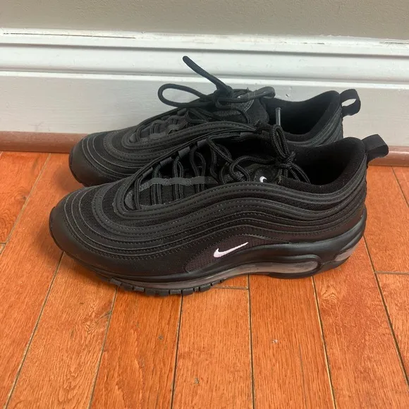 Nike Air Max 97' Big Kids 7Y Black Shoes