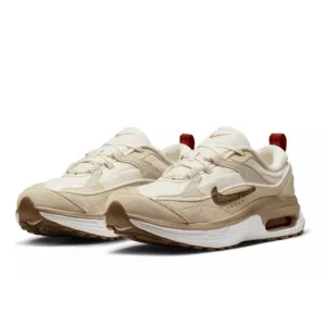 Nike Air Max Bliss SE Shoes FB9752 100 Brown Snakeskin Red Picante