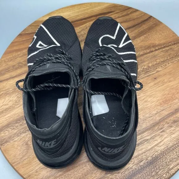 Nike Air Max Flair Shoes Mens Size 10.5 Black Running Comfort Walking Sneakers