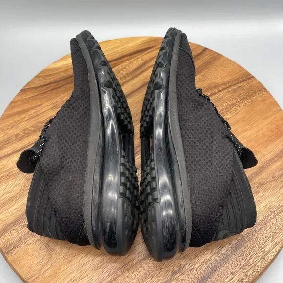 Nike Air Max Flair Shoes Mens Size 10.5 Black Running Comfort Walking Sneakers