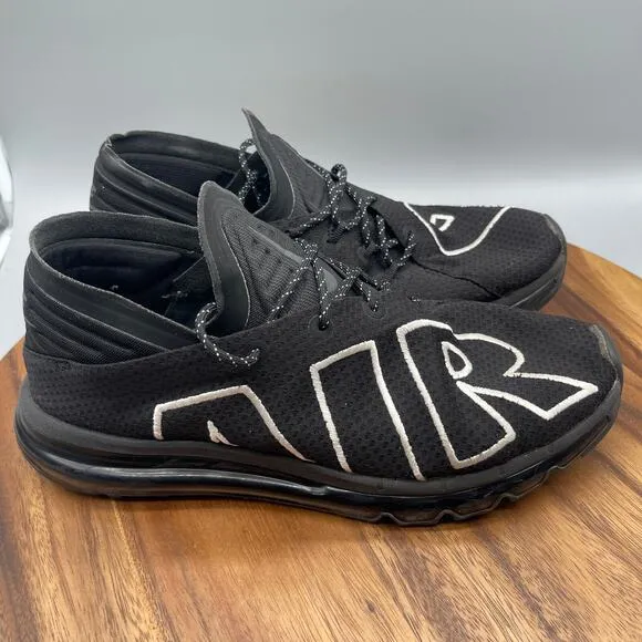 Nike Air Max Flair Shoes Mens Size 10.5 Black Running Comfort Walking Sneakers