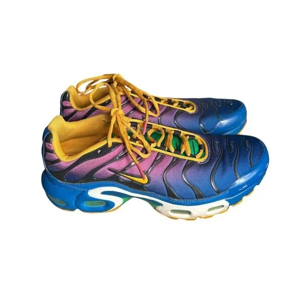 Nike Air Max Plus &quot;Gumball&quot; Multicolor Unisex Sneakers Size 7Y