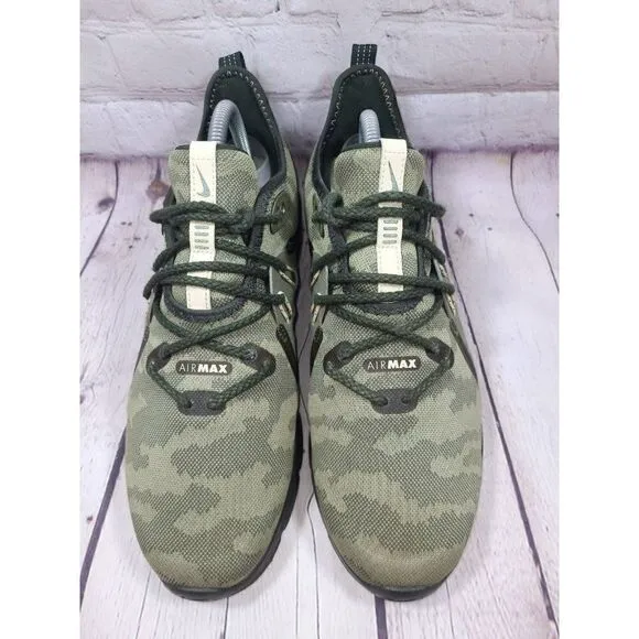Nike Air Max SEQUENT 3 Premium Camo Athletic Running Shoes Men's Size 7.5