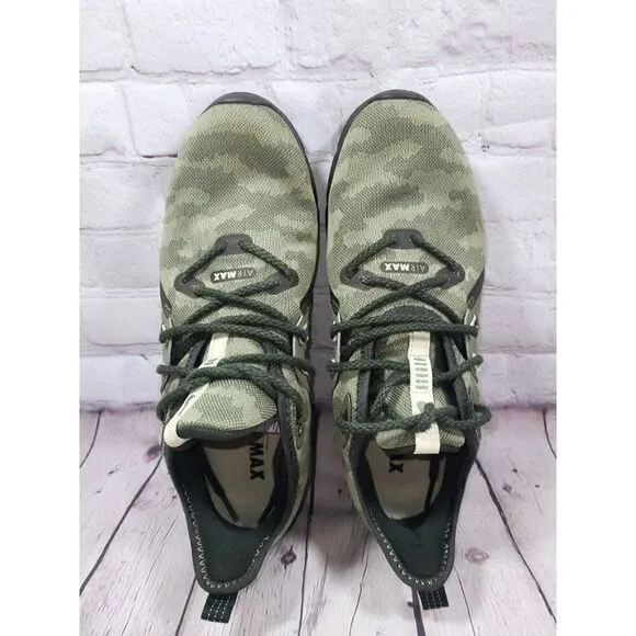 Nike Air Max SEQUENT 3 Premium Camo Athletic Running Shoes Men's Size 7.5