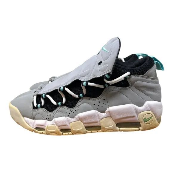 Nike Air More Money Uptempo AJ2998-003 Wolf Gray Sneakers Shoes Men's 12