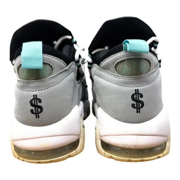 Nike Air More Money Uptempo AJ2998-003 Wolf Gray Sneakers Shoes Men's 12