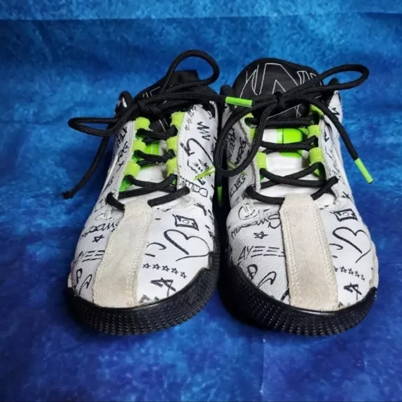 Nike Air Sesh All Over Print Pure Platinum Mens Size 7 Women's 8.5 Dance Shoes