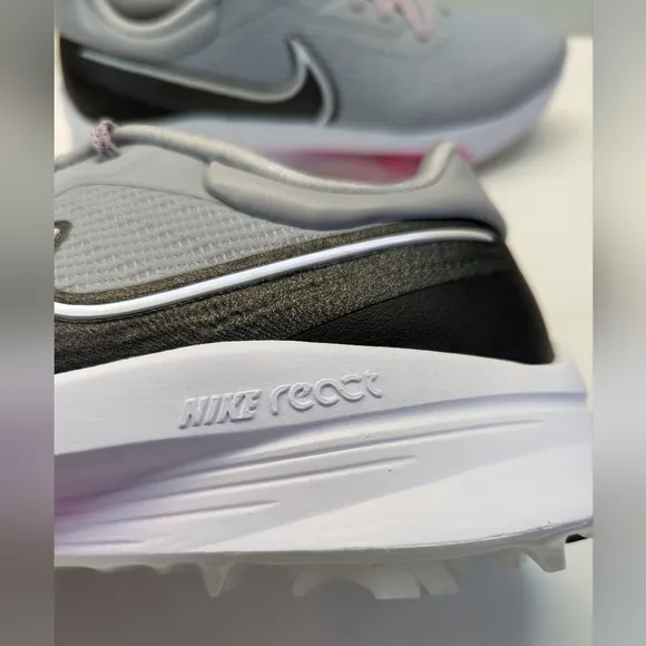 Nike Air Zoom Infinity Tour Next % Wolf Grey Pink Spell Golf Shoes Men's 11