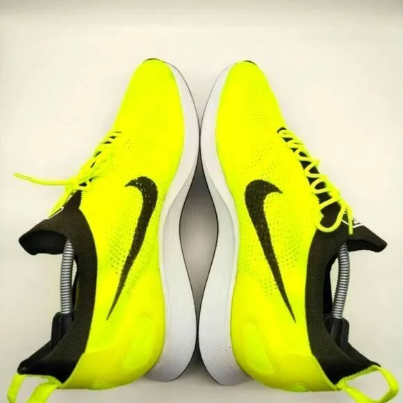 Nike Air Zoom Mariah Flyknit Racer Running‎ Shoes Mens Size 14 Neon Yellow