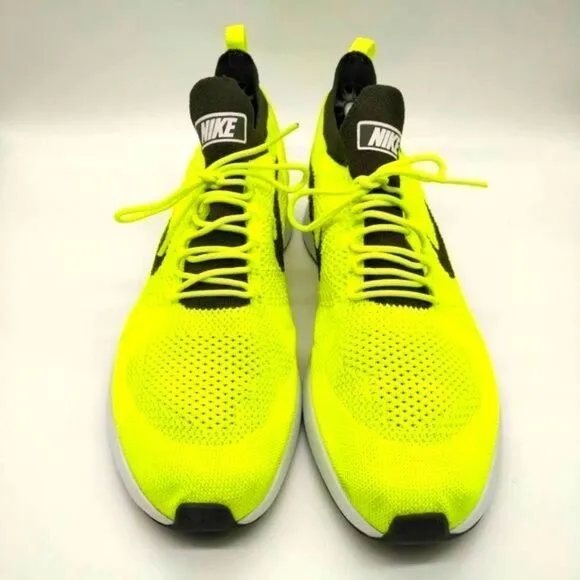 Nike Air Zoom Mariah Flyknit Racer Running‎ Shoes Mens Size 14 Neon Yellow