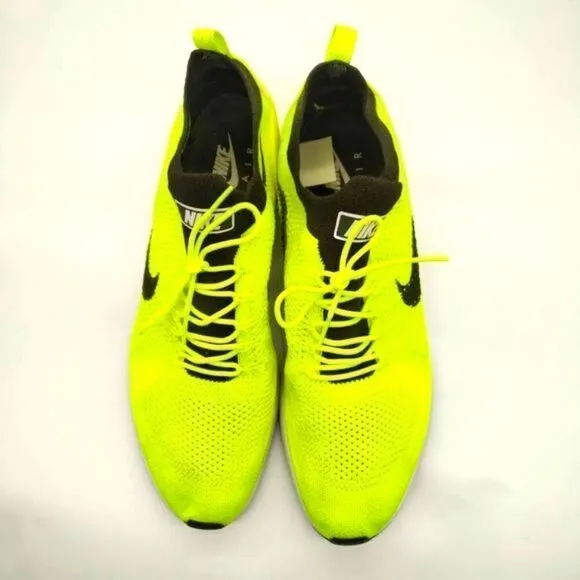 Nike Air Zoom Mariah Flyknit Racer Running‎ Shoes Mens Size 14 Neon Yellow