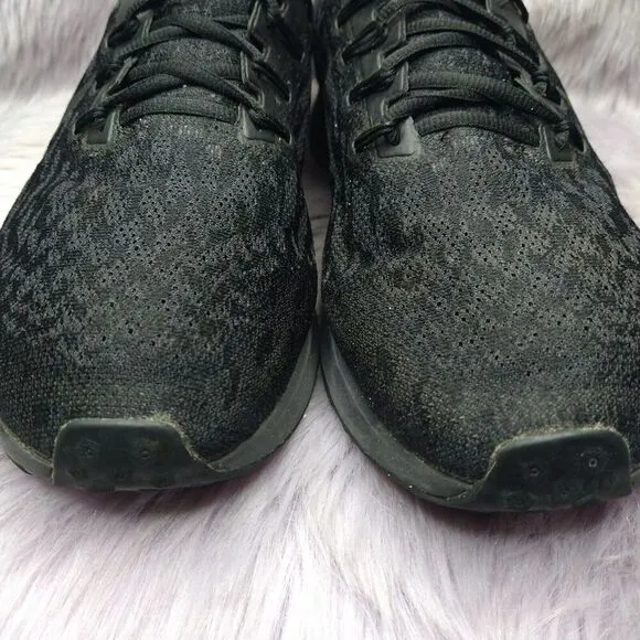 Nike Air Zoom Pegasus 36 Mens Size 14 US AQ2203-006 Black Oil Gray Athletic Shoe