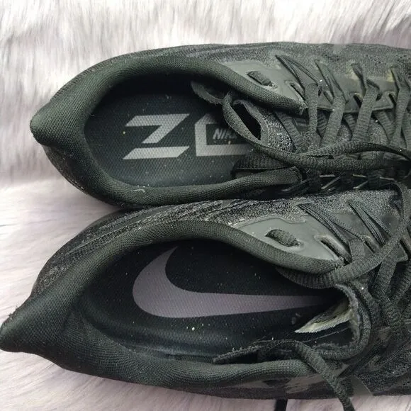 Nike Air Zoom Pegasus 36 Mens Size 14 US AQ2203-006 Black Oil Gray Athletic Shoe