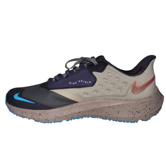 Nike Air Zoom Pegasus 39 Shield Sneaker Running DO7625 200 Ash Bright Men's 10