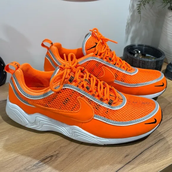 Nike Air Zoom Spiridon 16 Men's Total Orange Running Shoes US 10.5
