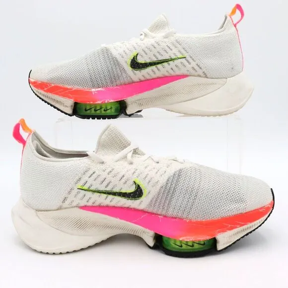 Nike Air Zoom Tempo NEXT% Flyknit Rawdacious Mens 8.5‎ Running Shoes DJ5430-100