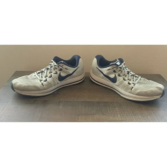 Nike Air Zoom Vomero 12 Grey Blue Mens Sneakers Running Shoes 887026-041 Size 14