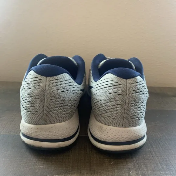 Nike Air Zoom Vomero 12 Grey Blue Mens Sneakers Running Shoes 887026-041 Size 14