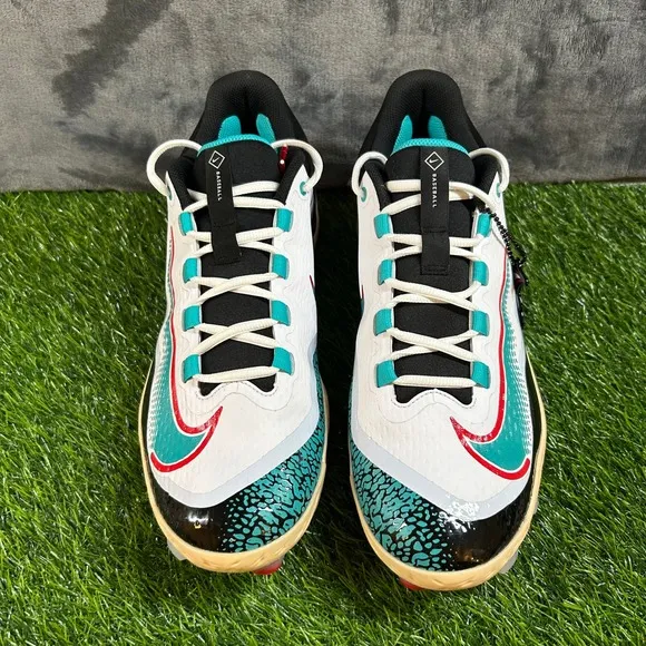 Nike Alpha Huarache Elite 4 Low MCS Paul Goldschmidt Baseball Cleats Mens 12