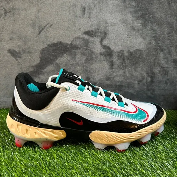 Nike Alpha Huarache Elite 4 Low MCS Paul Goldschmidt Baseball Cleats Mens 12