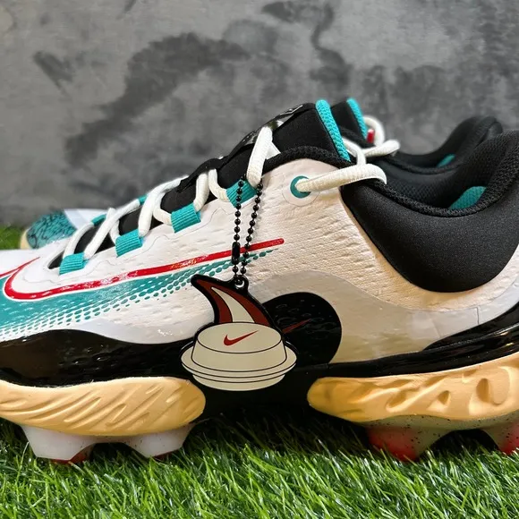 Nike Alpha Huarache Elite 4 Low MCS Paul Goldschmidt Baseball Cleats Mens 12