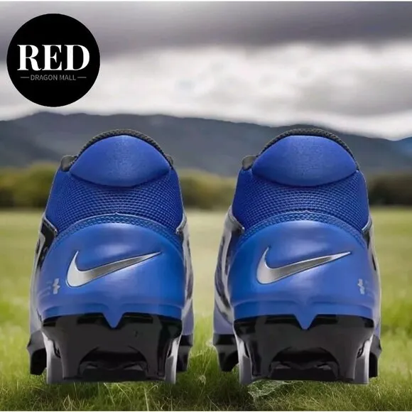 Nike Alpha Menace 4 Pro Football Cleats Hyper Royal Blue FD7037-400 - Men's 12.5