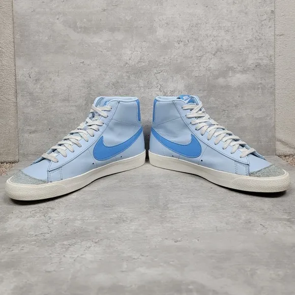 Nike Blazer Mid 77 Vintage Mens 9.5 Celestine Blue FD0304-400 Athletic Sneakers