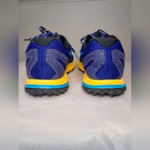 Nike Blue and Yellow Athletic Shoes