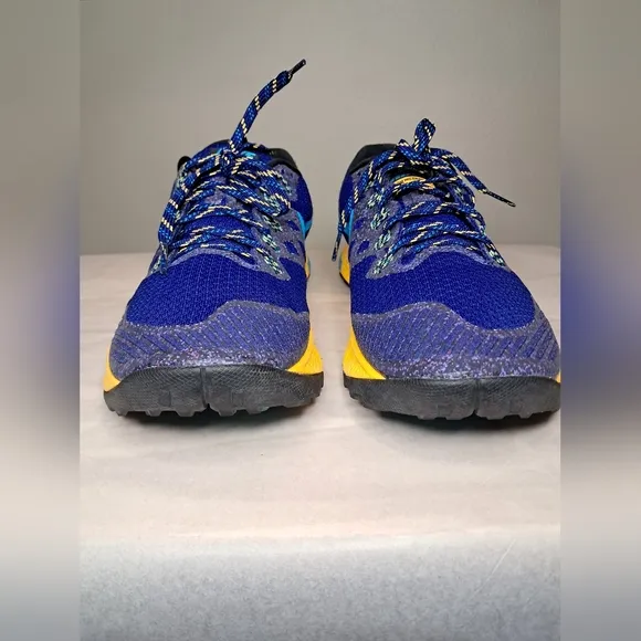 Nike Blue and Yellow Athletic Shoes
