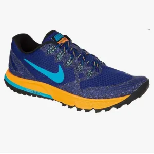 Nike Blue and Yellow Athletic Shoes