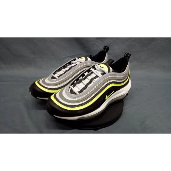 Nike Boys Air Max 97 (GS) Sneakers Mesh Grey Volt White Size 5.5 NEW NO BOX!