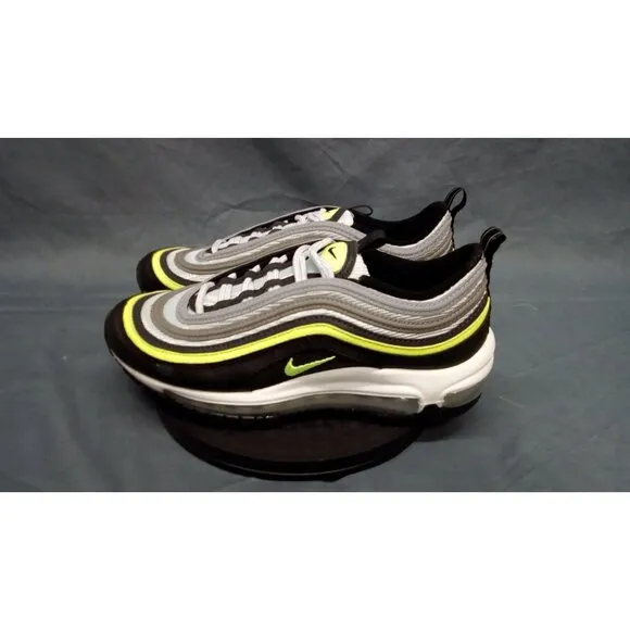 Nike Boys Air Max 97 (GS) Sneakers Mesh Grey Volt White Size 5.5 NEW NO BOX!