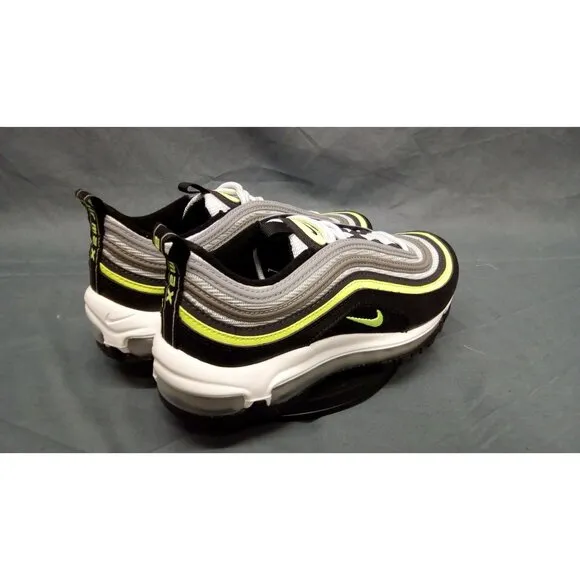 Nike Boys Air Max 97 (GS) Sneakers Mesh Grey Volt White Size 5.5 NEW NO BOX!