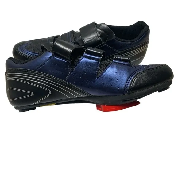 Nike Col Men’s Black Twilight Blue Cycling Racing Athletic Shoes Size 10