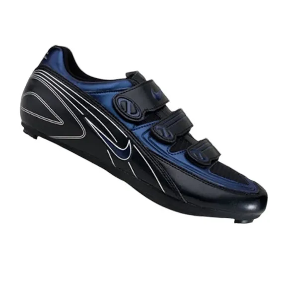 Nike Col Men’s Black Twilight Blue Cycling Racing Athletic Shoes Size 10